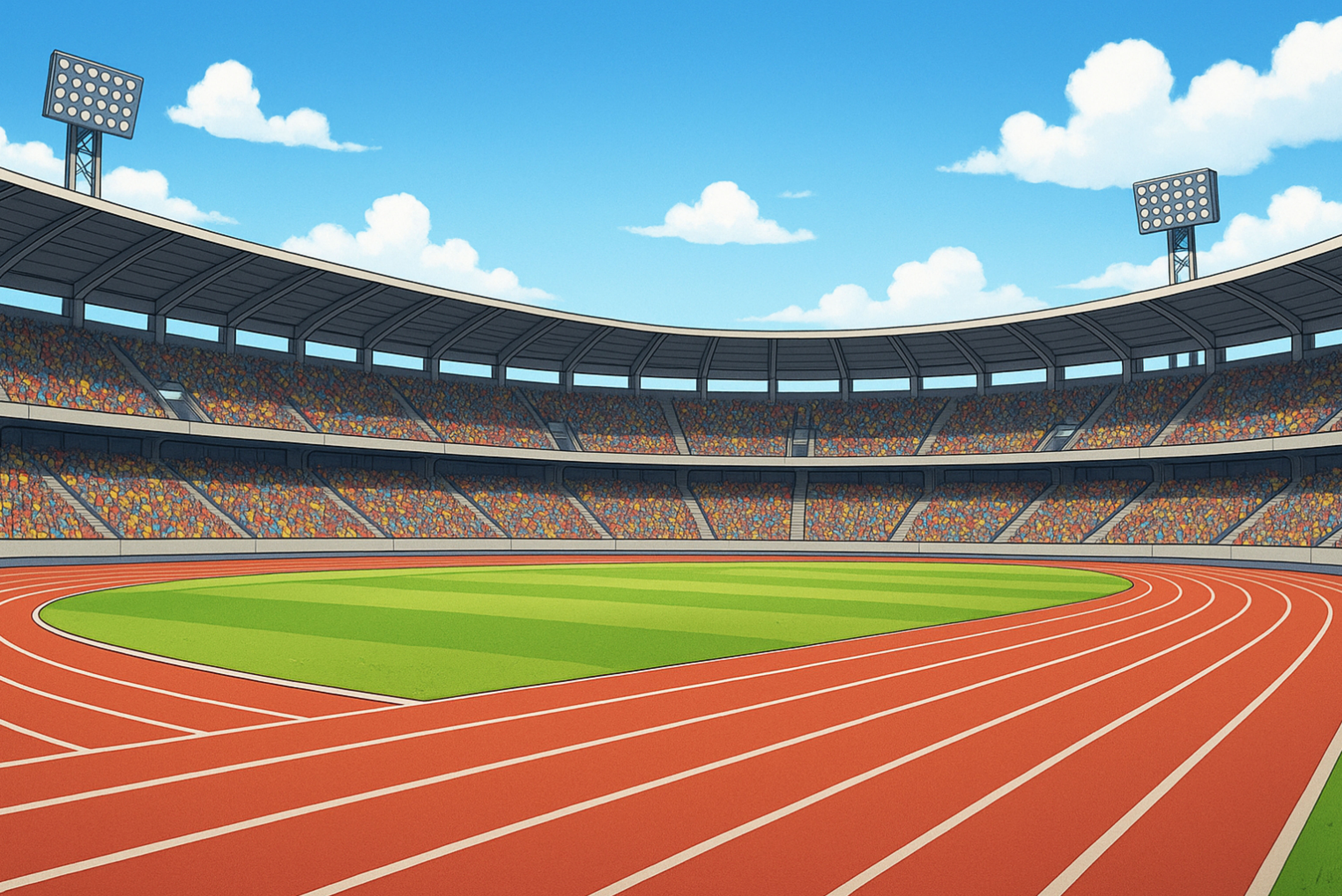 スポーツ施設・競技場の背景