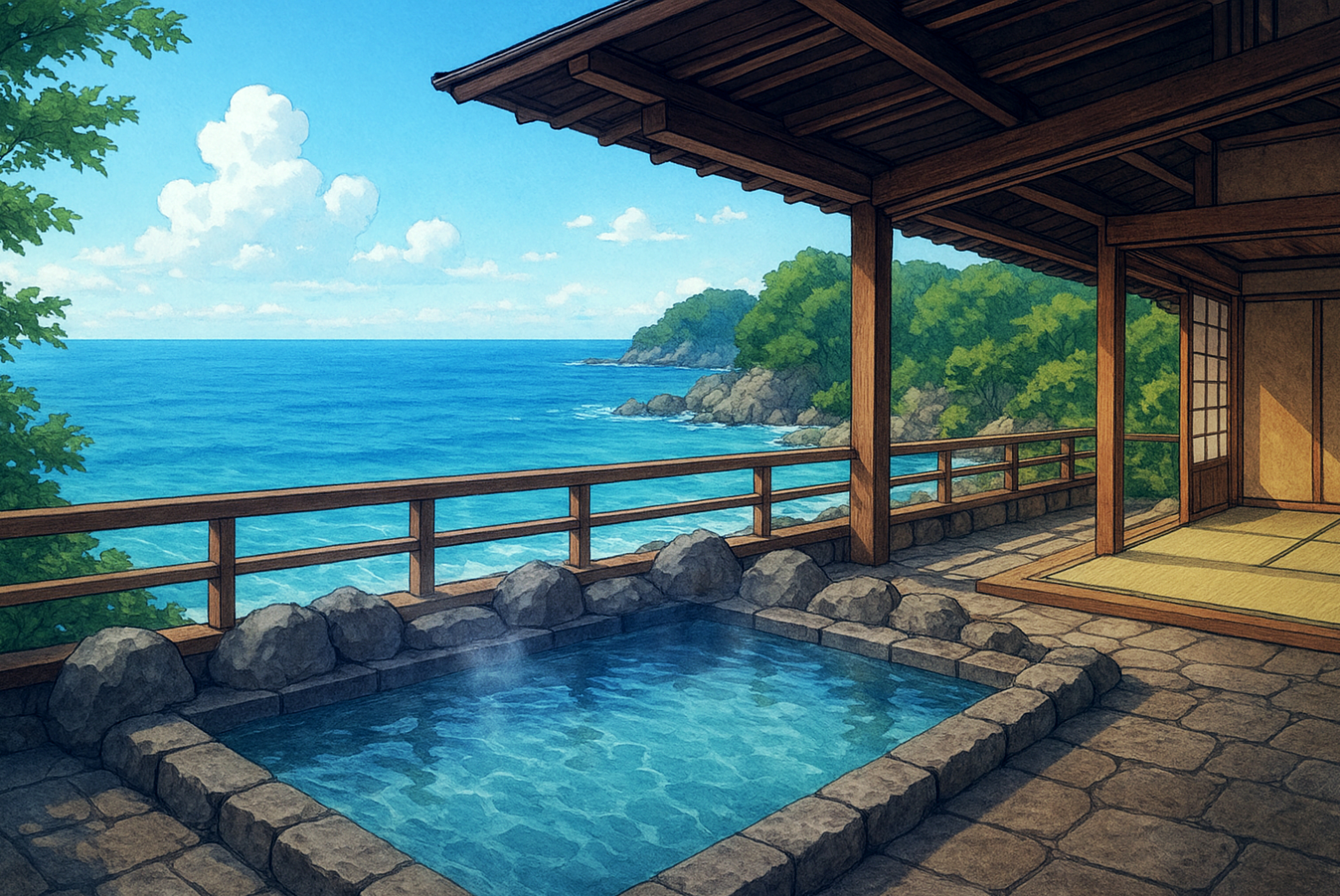 風呂風の背景 フリー素材 無料 高解像度