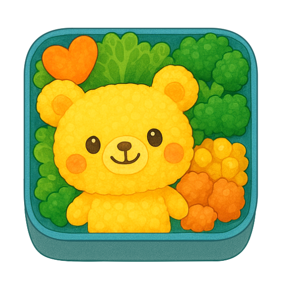 弁当のフリー小物素材｜和食・食べ物イラスト・無料・商用利用OK・高解像度