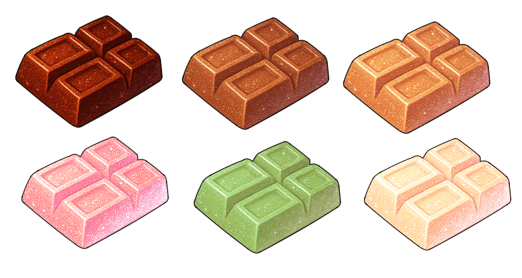 スイーツのフリー小物素材｜ケーキ・デザート・食べ物イラスト・無料・商用利用OK・高解像度